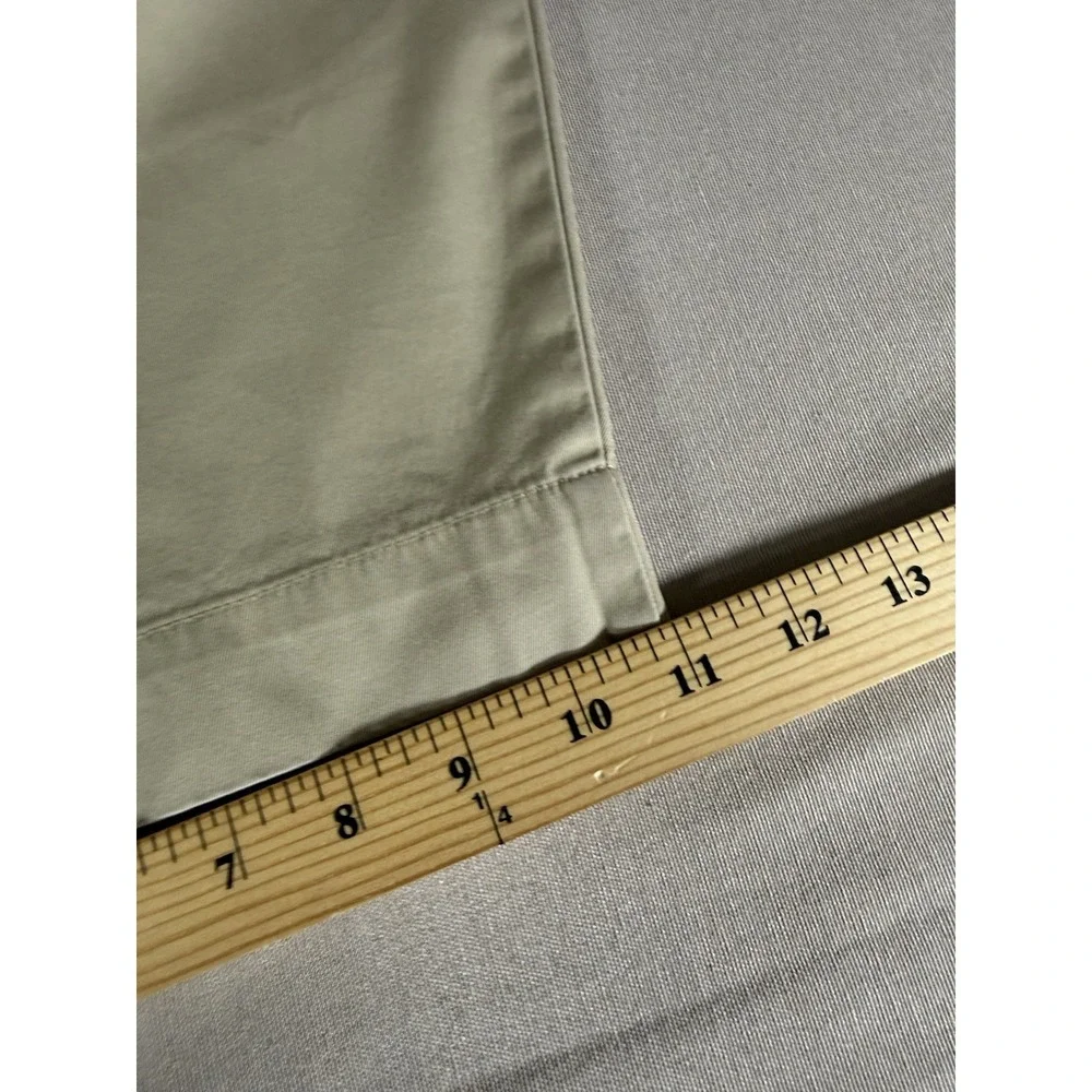 VINTAGE Polo Ralph Lauren Chino Shorts Size 38 Beige 11 inch Summer Mens